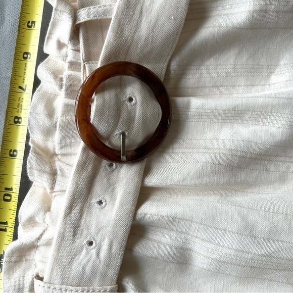 Ann Taylor Linen Blend Pencil Skirt in Off White Size 8 - Picture 5 of 11